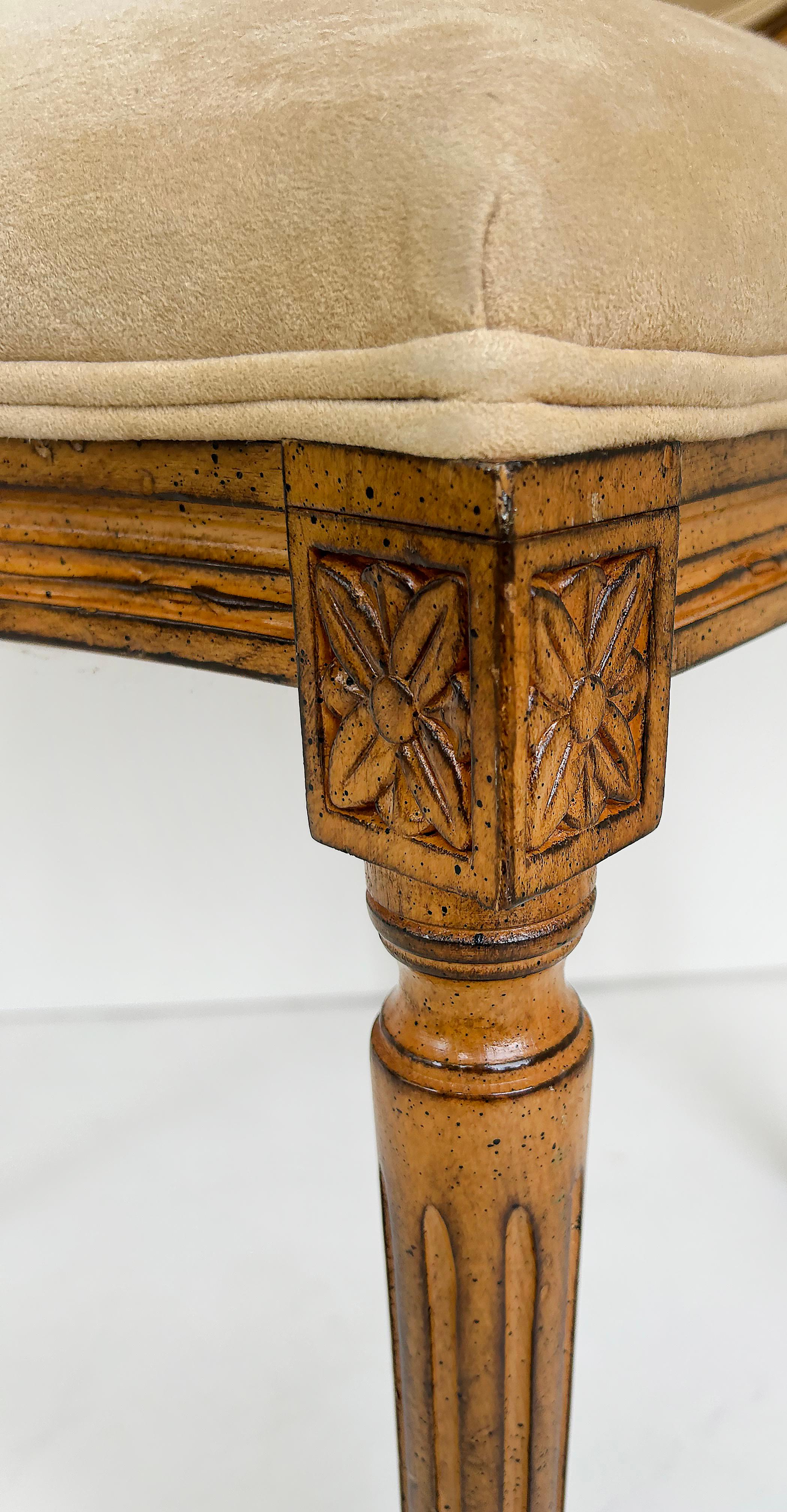 Vintage-Esszimmerstühle im Louis-XVI-Stil von Meyer Gunther Martini im Louis-XVI-Stil, Sechser-Set im Angebot 9