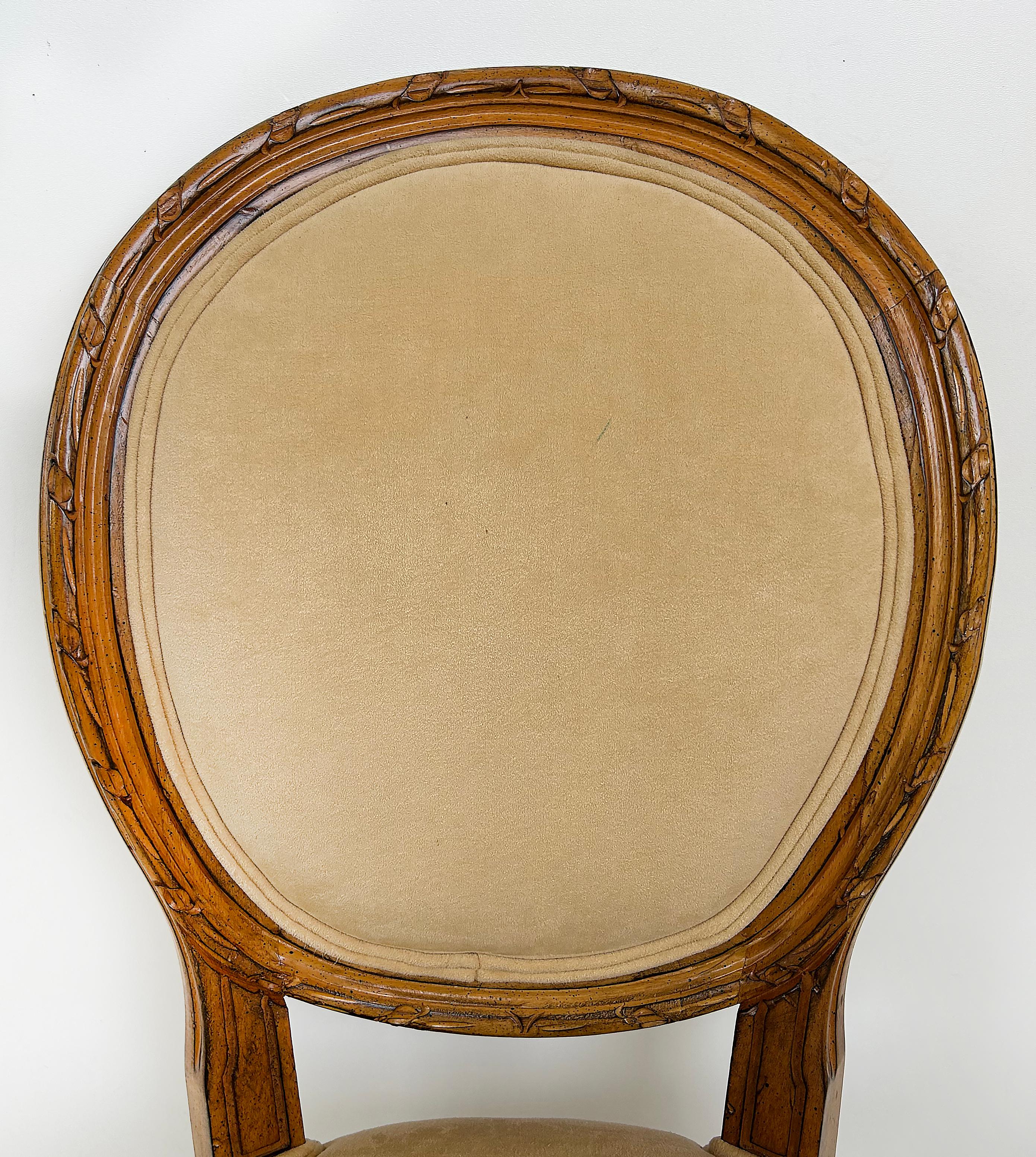 Vintage-Esszimmerstühle im Louis-XVI-Stil von Meyer Gunther Martini im Louis-XVI-Stil, Sechser-Set im Angebot 11