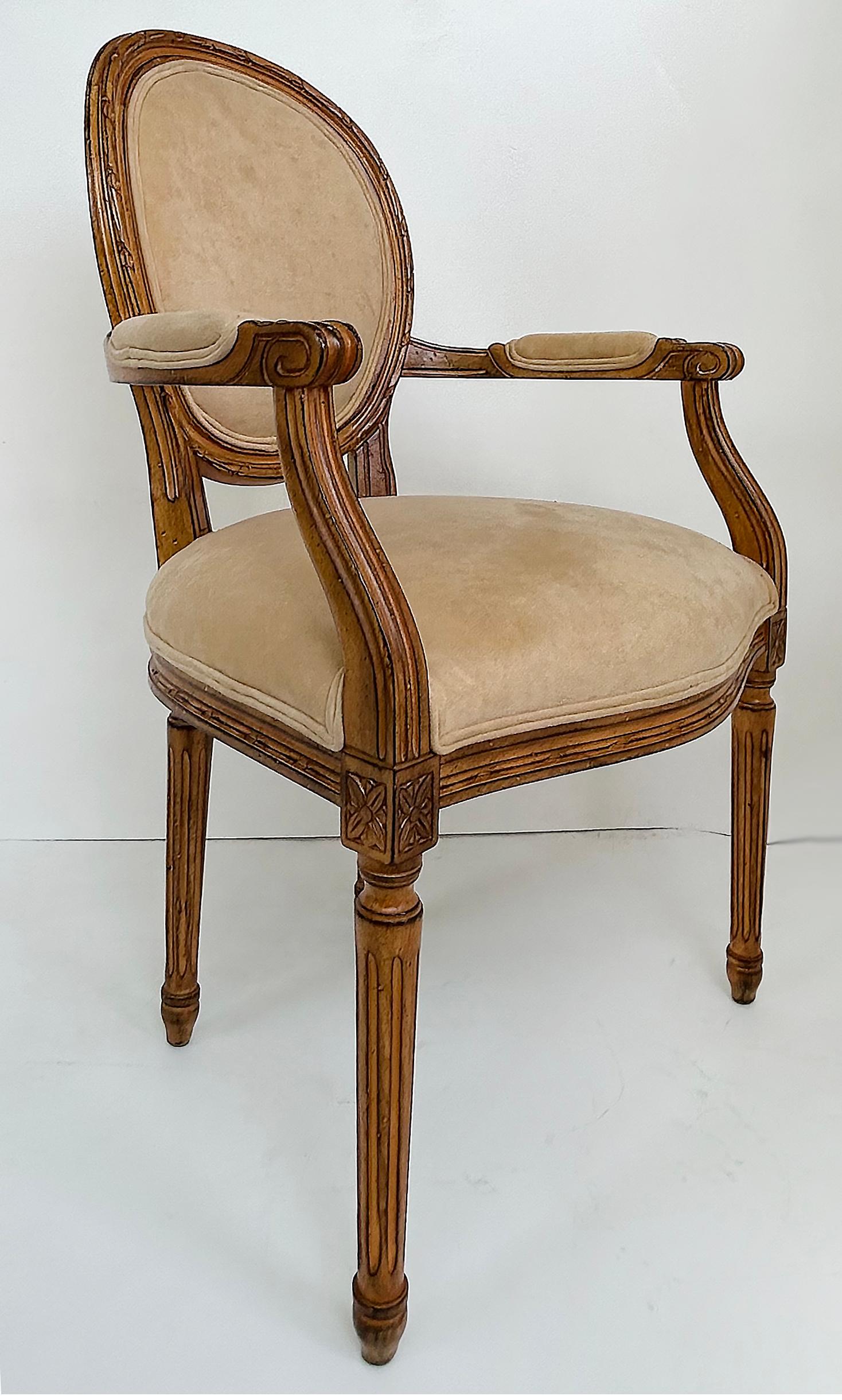 Vintage-Esszimmerstühle im Louis-XVI-Stil von Meyer Gunther Martini im Louis-XVI-Stil, Sechser-Set im Zustand „Gut“ im Angebot in Miami, FL