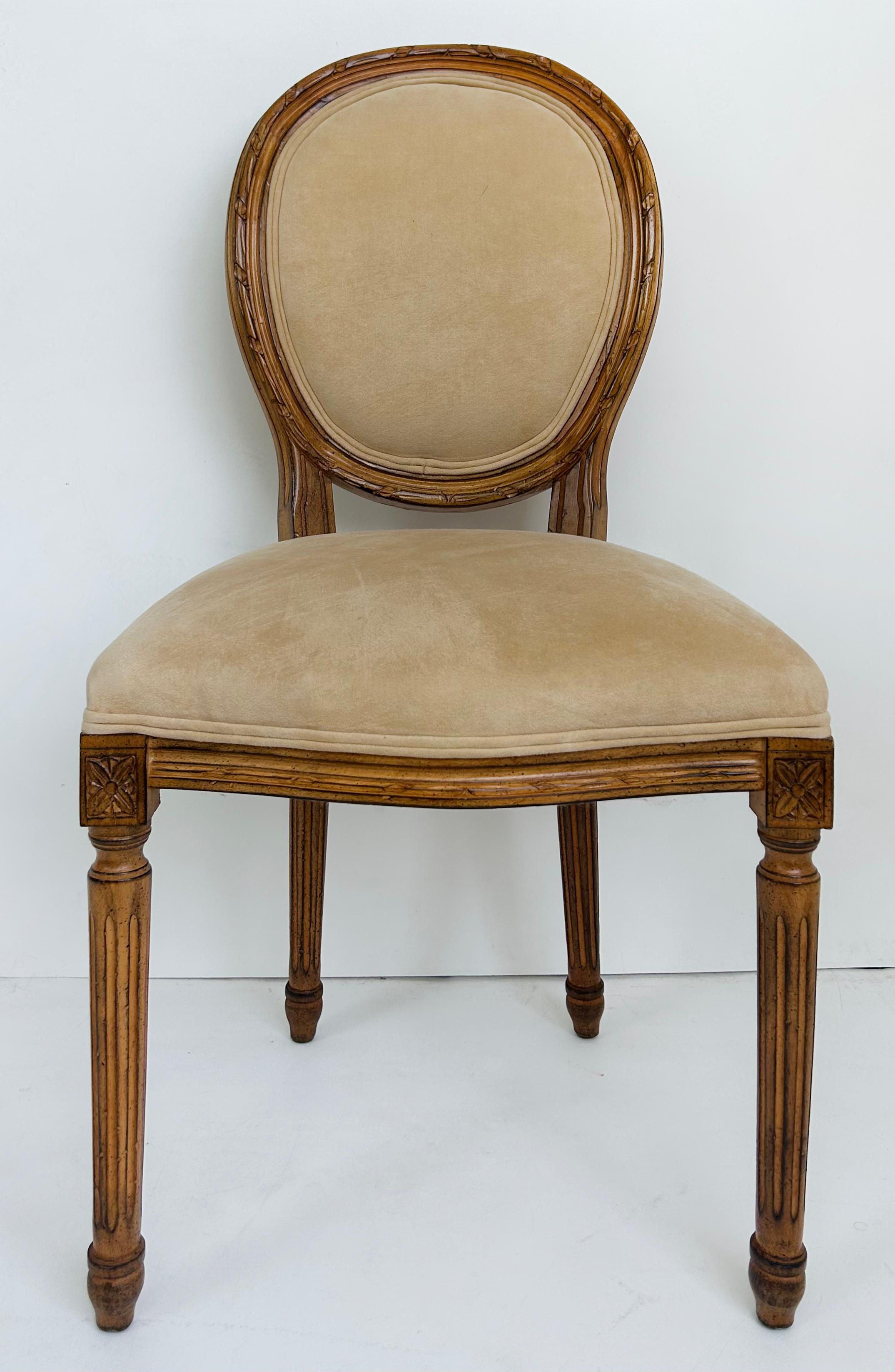 Vintage-Esszimmerstühle im Louis-XVI-Stil von Meyer Gunther Martini im Louis-XVI-Stil, Sechser-Set im Angebot 2