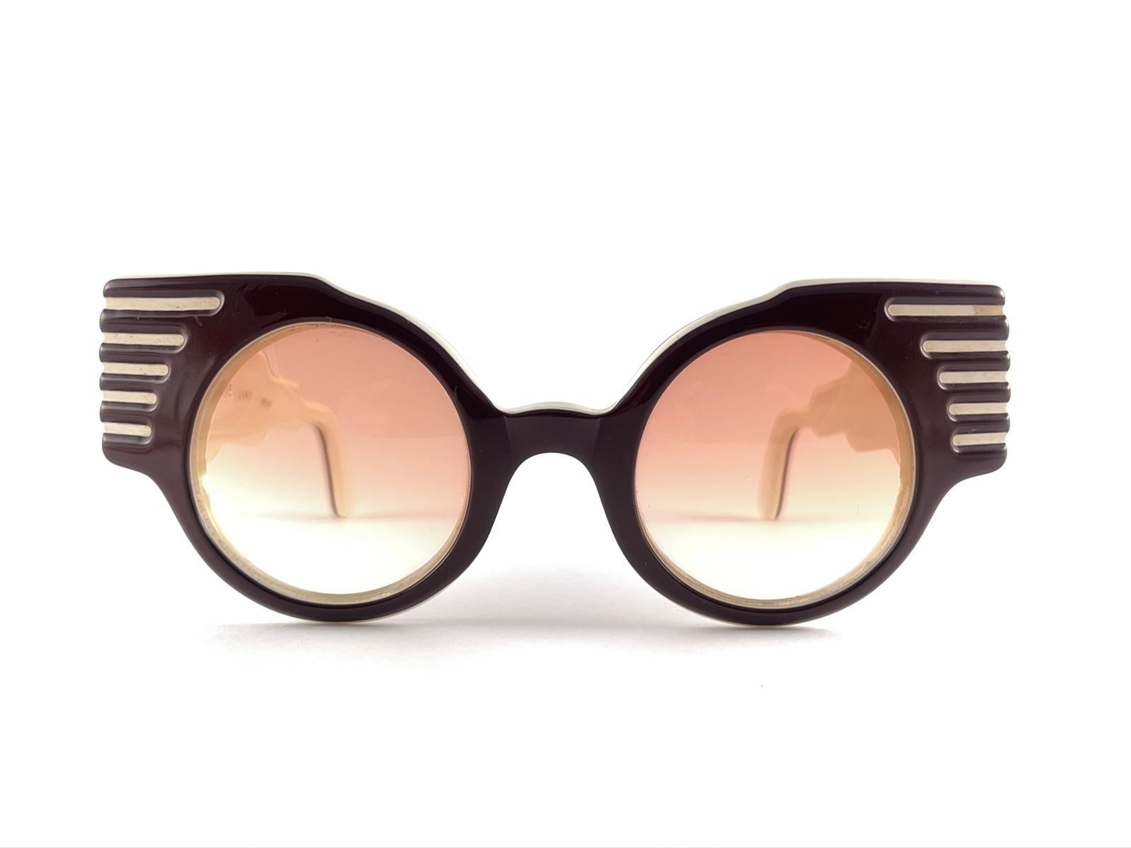 Michele Lamy Cadillac Tailfin, Vintage  Sonnenbrille 1980'S Hergestellt in Frankreich im Angebot 6