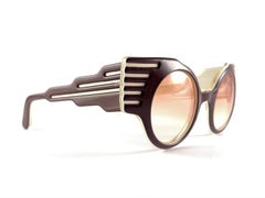 Michele Lamy Cadillac Tailfin  Lunettes de soleil 1980'S Made In France