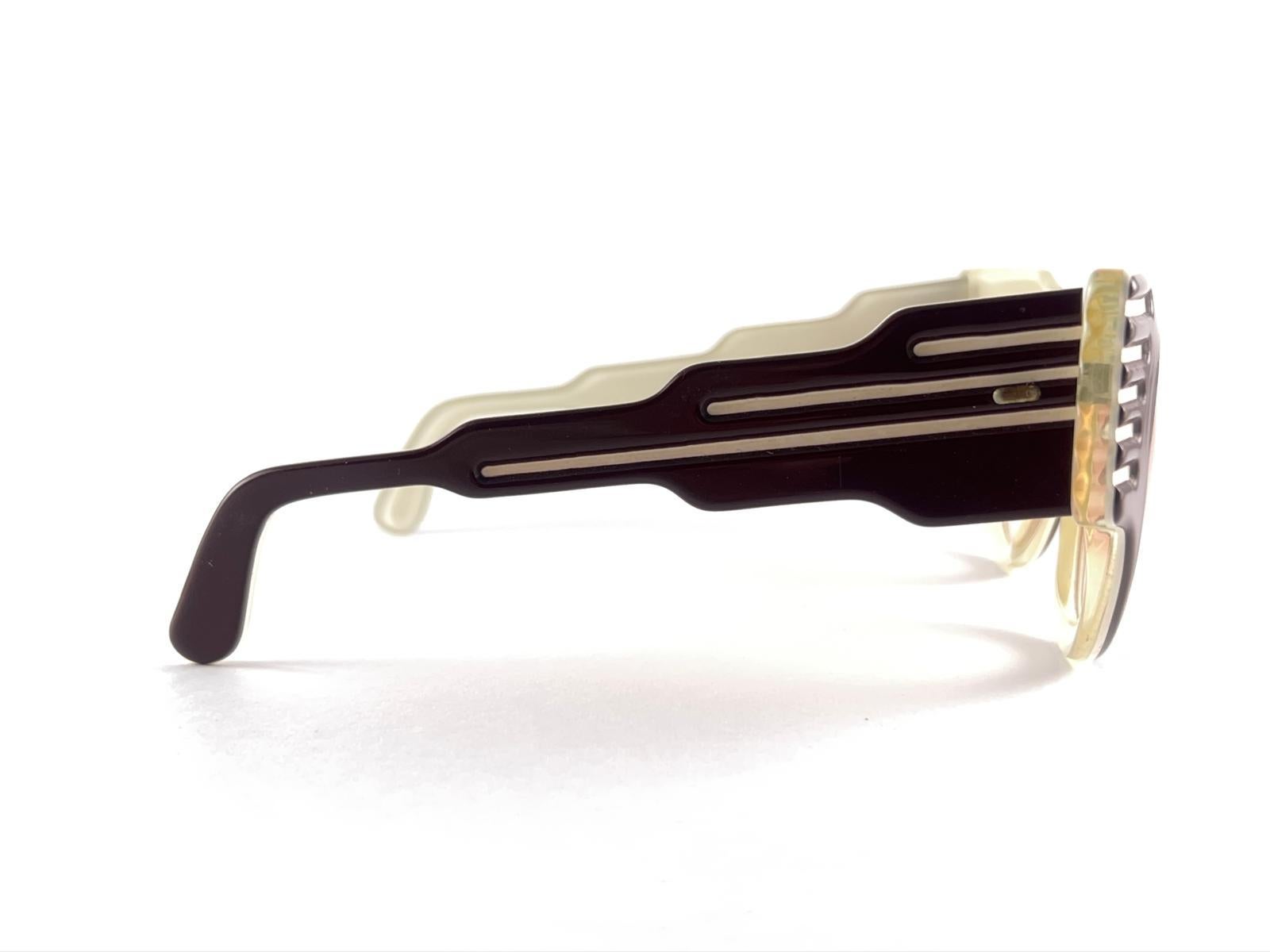 Michele Lamy Cadillac Tailfin, Vintage  Sonnenbrille 1980'S Hergestellt in Frankreich für Damen oder Herren im Angebot
