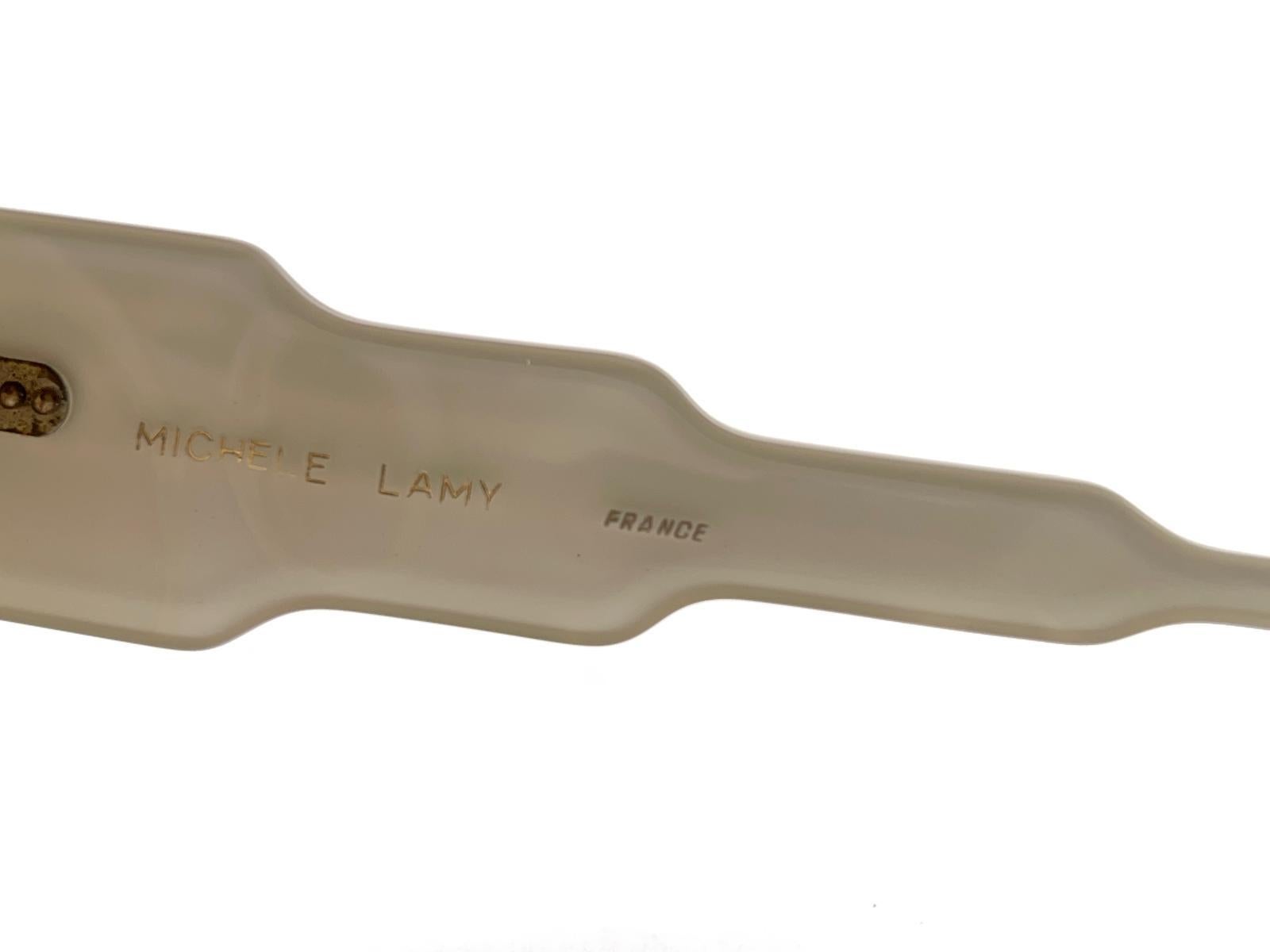 Michele Lamy Cadillac Tailfin, Vintage  Sonnenbrille 1980'S Hergestellt in Frankreich im Angebot 1