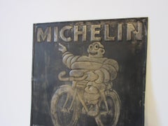 Vintage Michelin Tire Metal Sign