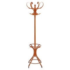 Retro mid-20th Century bentwood hall, coat or hat stand