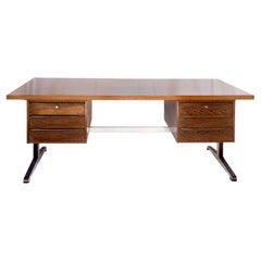 Bureau de direction vintage du milieu du 20e siècle