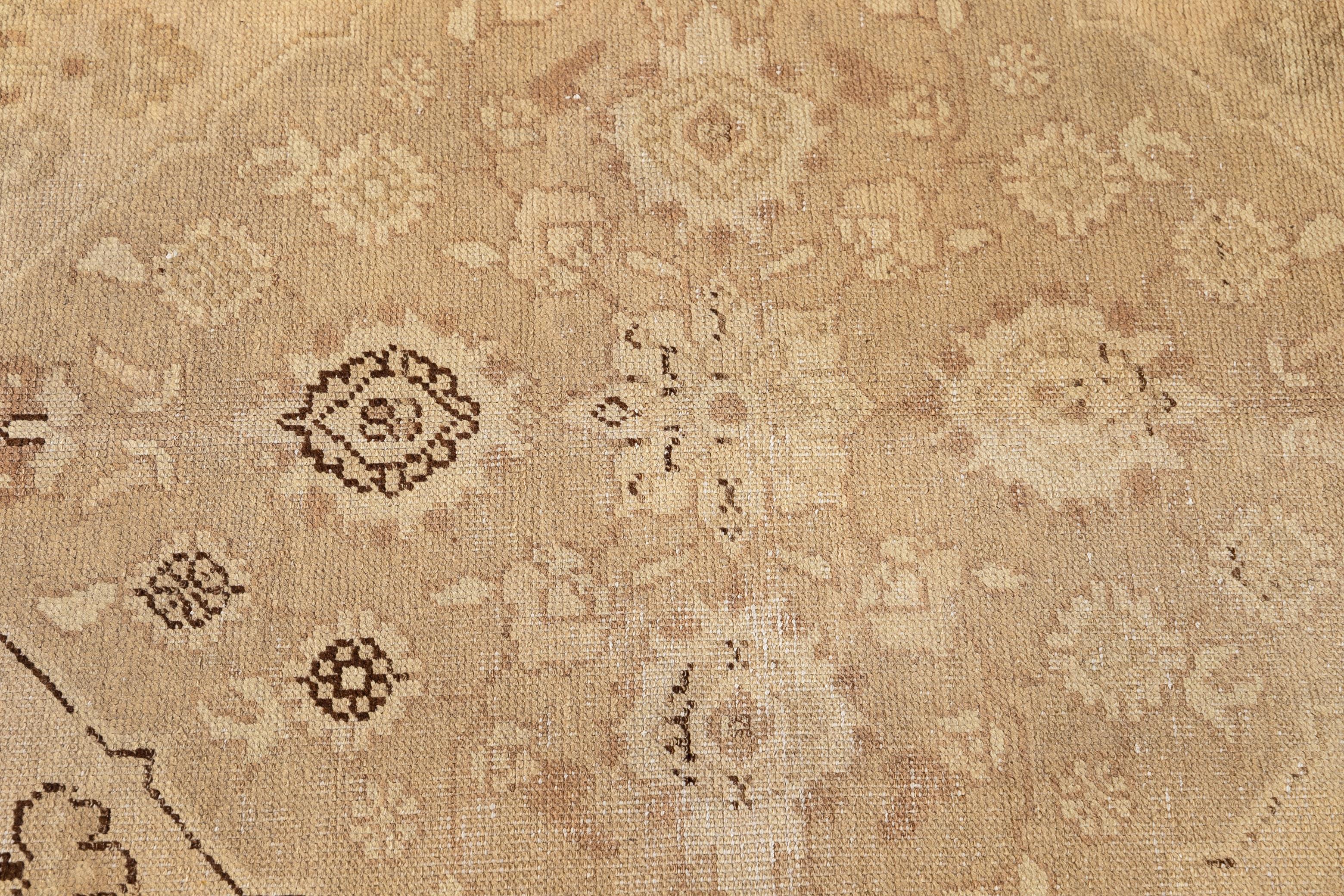 Vintage Mid-20th Century Khotan Rug For Sale 4