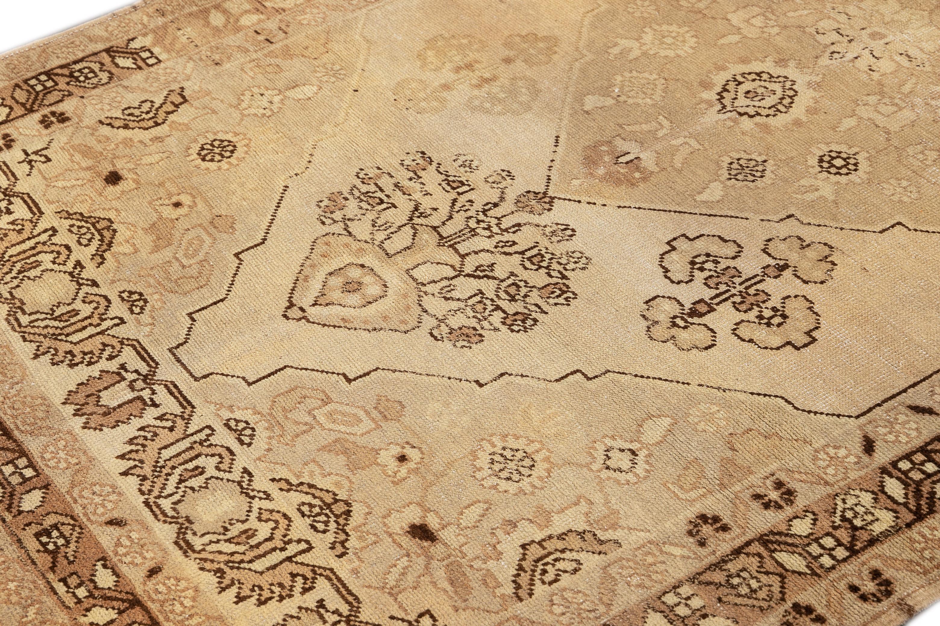 Vintage Mid-20th Century Khotan Rug For Sale 3