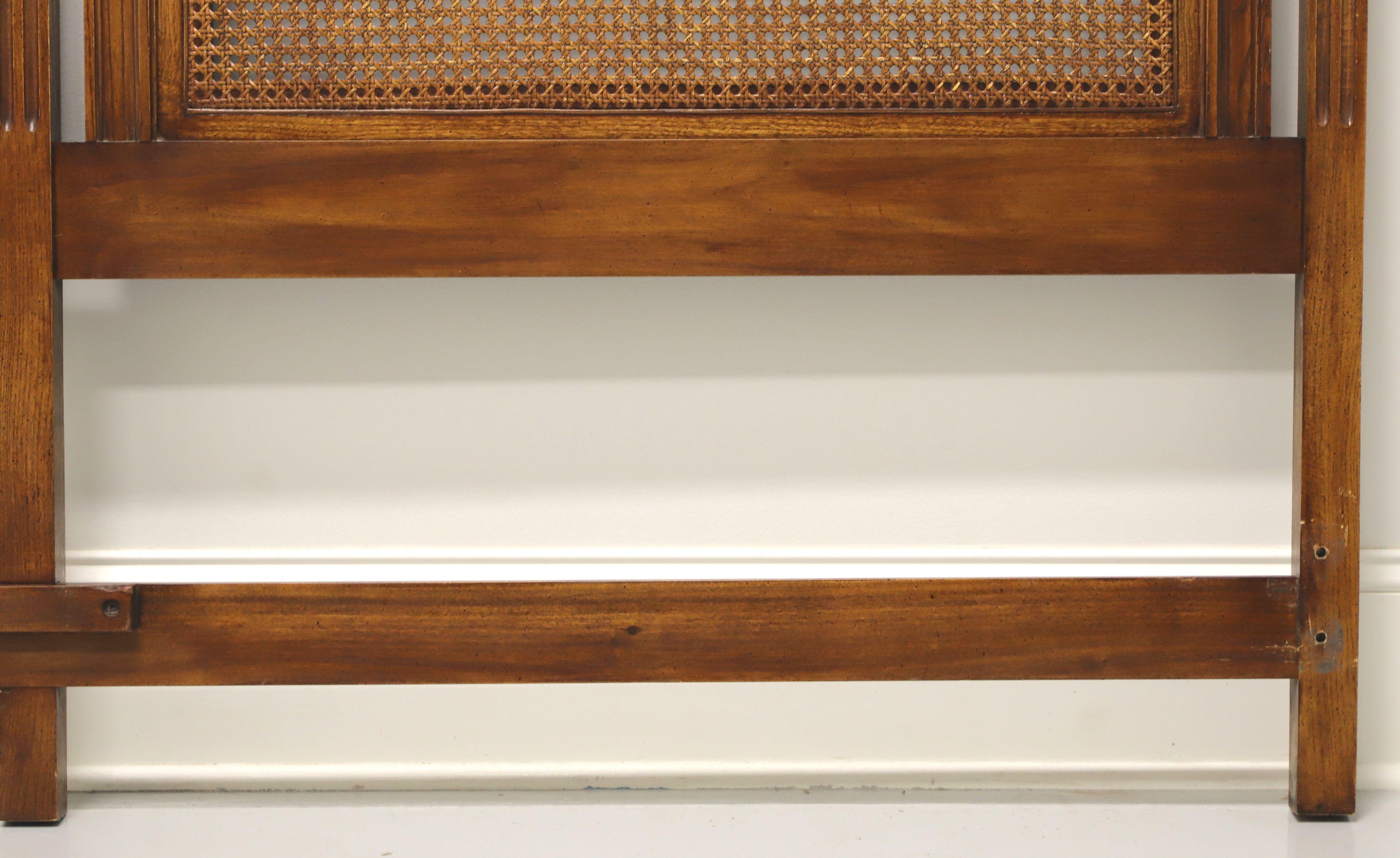 Vintage Mid20th Century King Size Caned Headboard by WHITE of Mebane