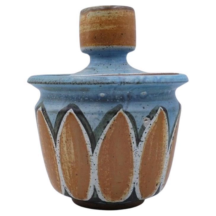 Mid-Century Modern Vintage Mid 20th Century Large Joel Edwards Covered Pot For Sale