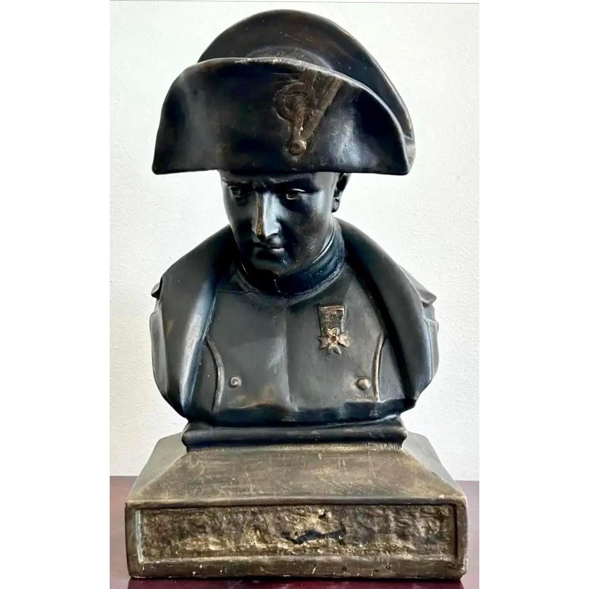 Vintage By, busto militare di Napoleone della metà del XX secolo in vendita 4