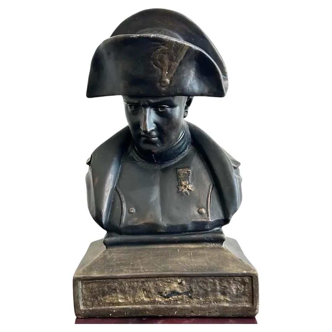 Vintage By, busto militare di Napoleone della metà del XX secolo in vendita