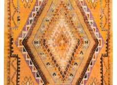 Tappeto marocchino vintage della metà del XX secolo