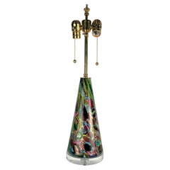 Vintage Mid 20th Century Murano Millefiori Table Lamp