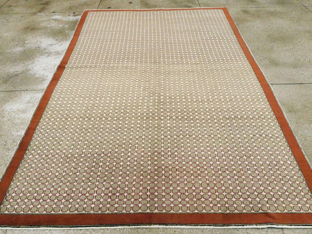 Türkischer Sivas-Deko-Teppich aus der Mitte des 20. Jahrhunderts im Zustand „Hervorragend“ im Angebot in New York, NY
