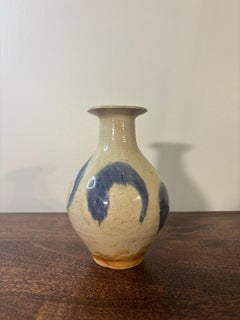 Jarrón de cerámica Vintage Mid Century 1960s American Studio - Firmado