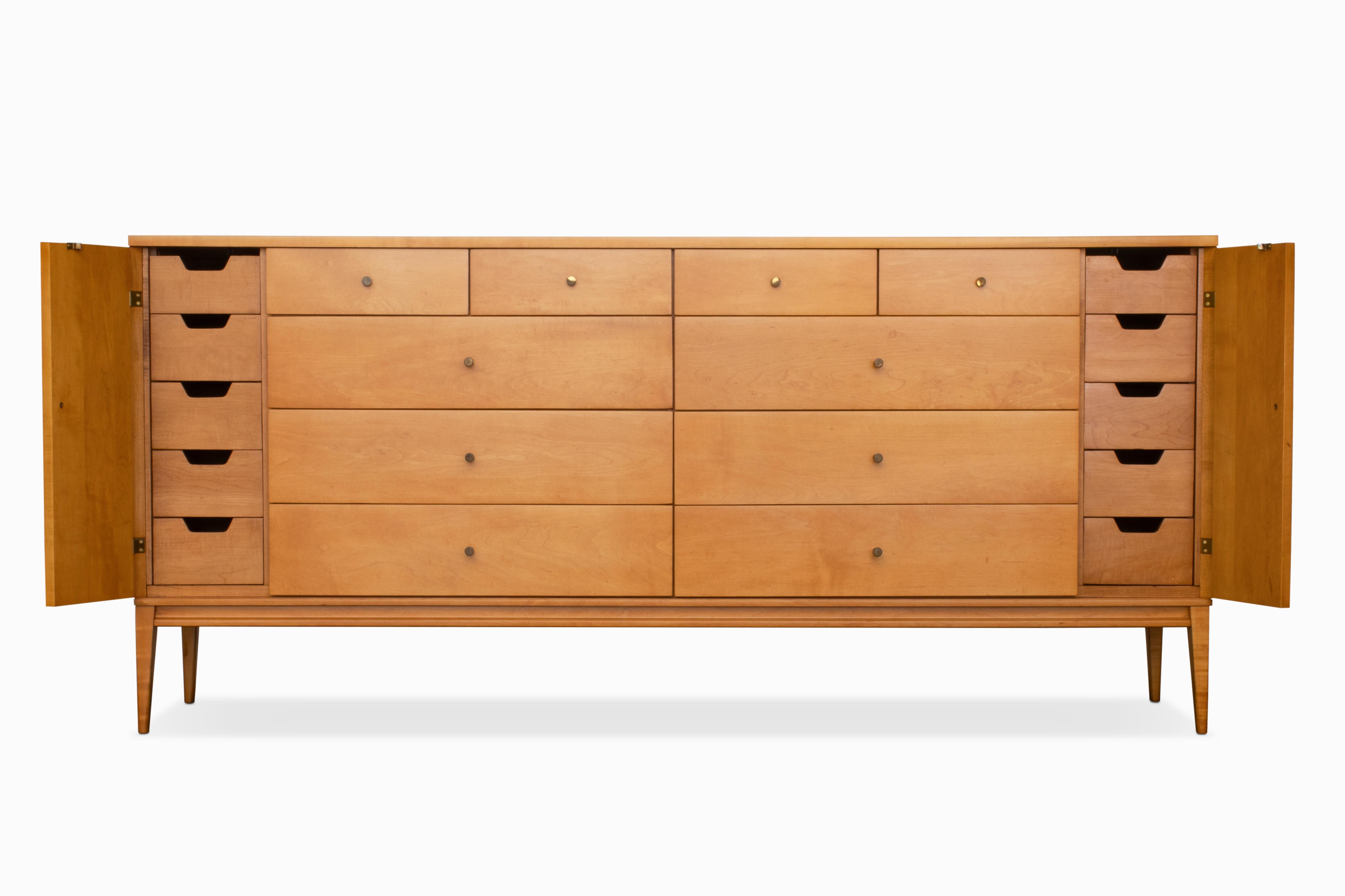 Mid-Century Modern Vintage Mid Century 20 Drawer Dresser by Paul McCobb
