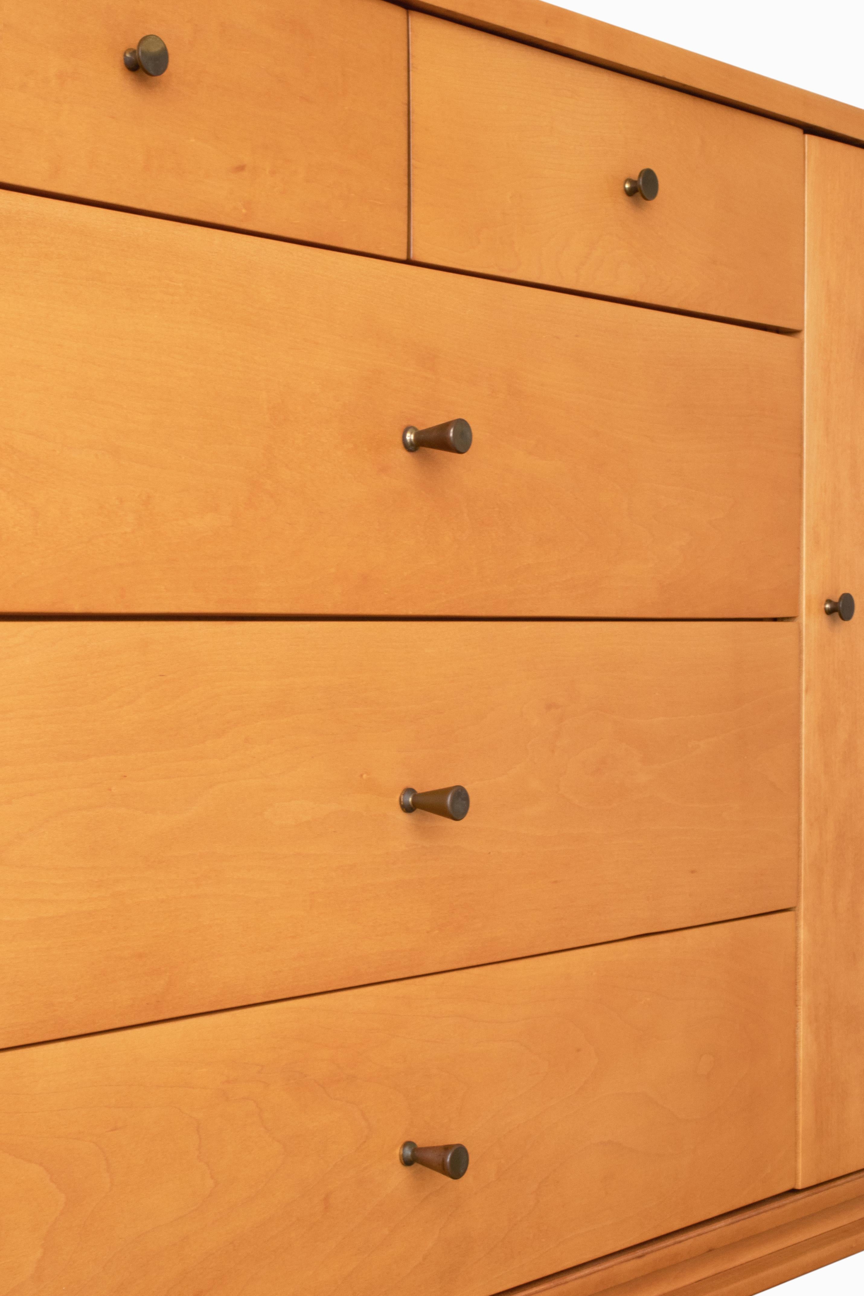 Vintage Mid Century 20 Drawer Dresser by Paul McCobb 1