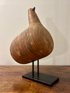 Vintage Mid-Century Aldo Londi for Bitossi Italian Ceramic Bird Sculpture, 1960s