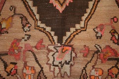 Vintage Mid-Century Anatolian Gallery Size Kars Kilim Rug