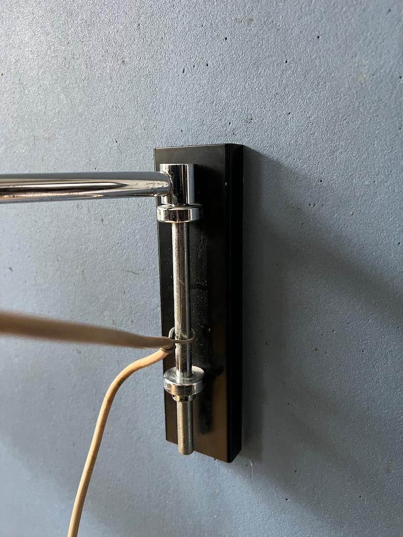 Vintage Mid Century Anvia Swing Arm Wall Lamp, 1970s For Sale 5
