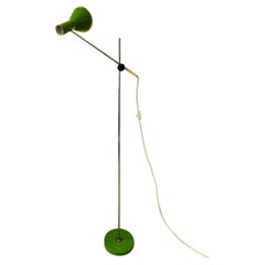 Verstellbare Vintage-Stehlampe in Apfelgrün, Mid-Century, 1970er Jahre