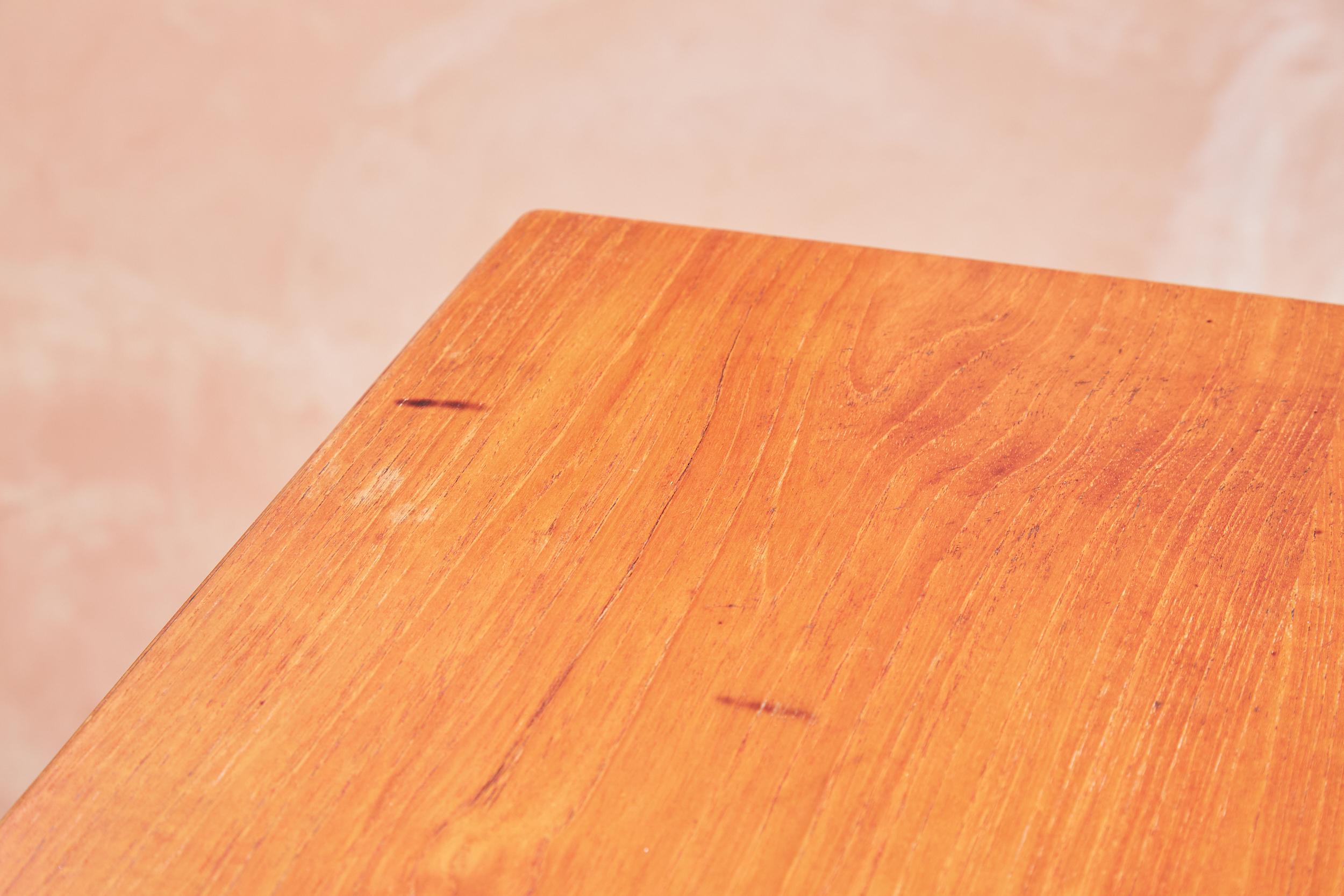 Table à abattant vintage du milieu du siècle 3601 d'Arne Jacobsen pour Fritz Hansen en teck en vente 4
