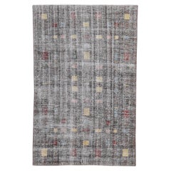 Vintage Mid-Century Art Deco Zeki Muren Style Rug 6'2''x9'9''