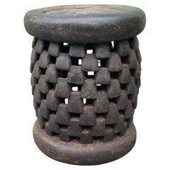 vintage mid century Bamileke Stool