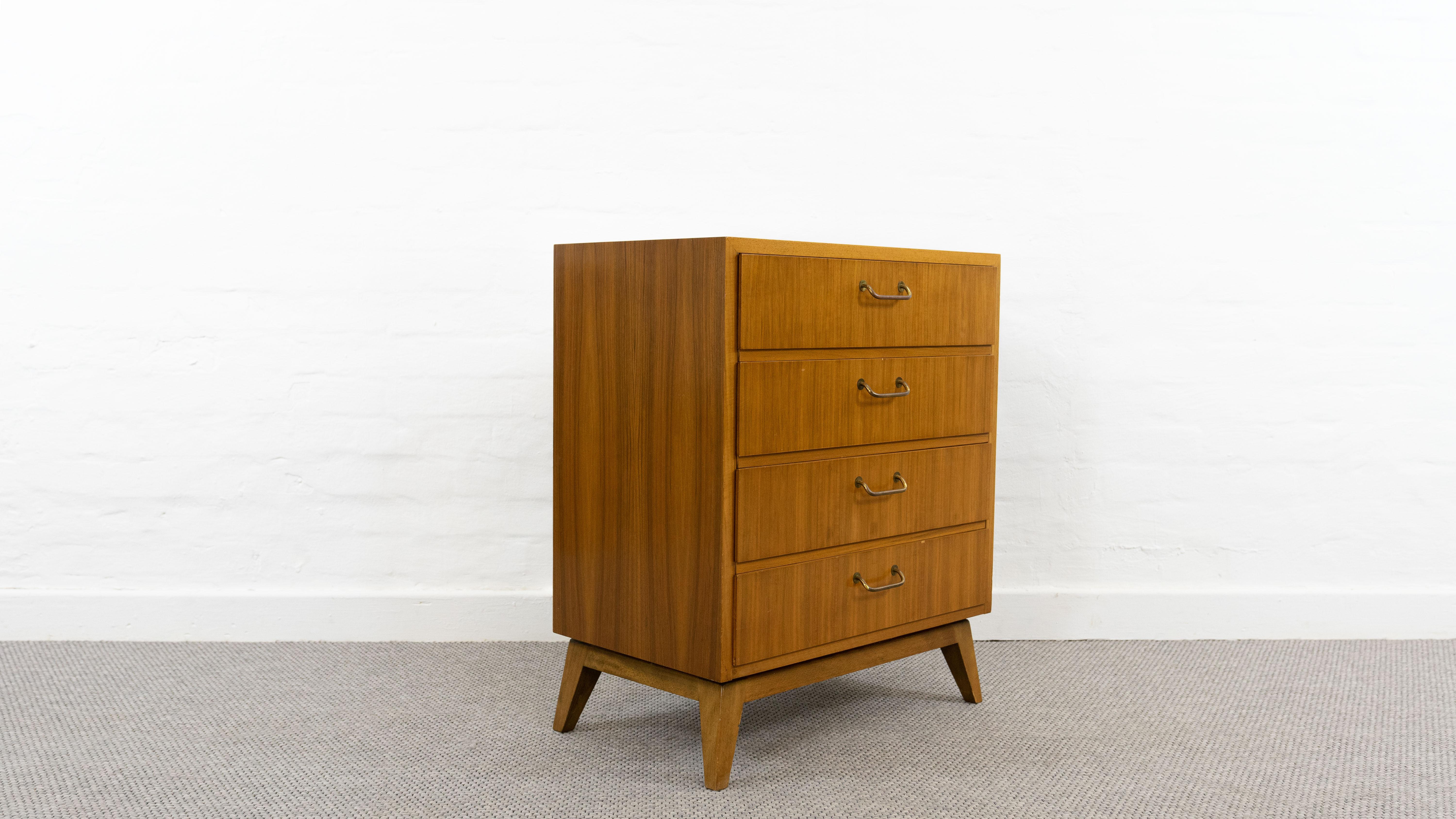 Vintage Mid Century Bar Cabinet by Ernst Behr, Germany 1950s For Sale 5