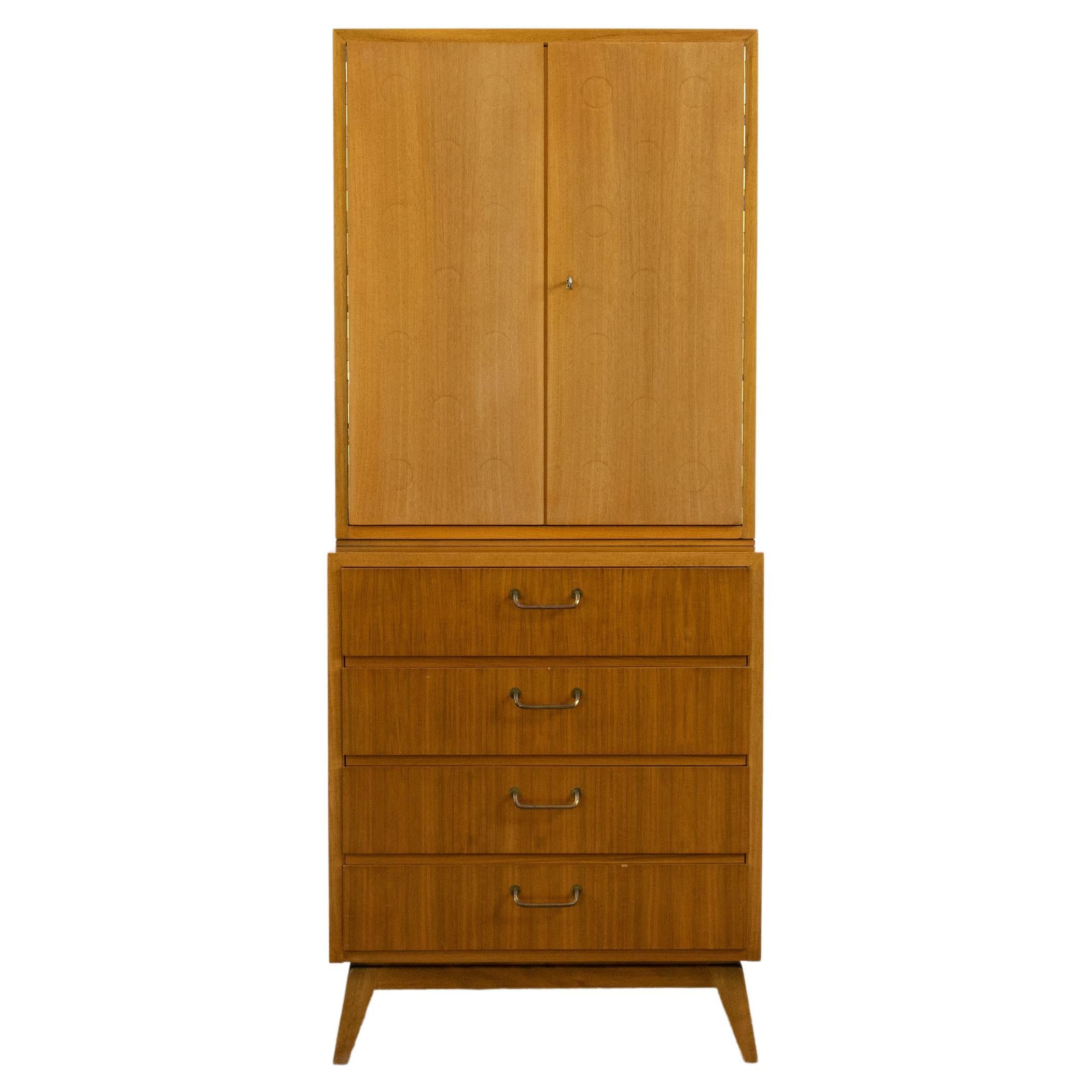 Vintage Mid Century Bar Cabinet by Ernst Behr, Germany 1950s For Sale at  1stDibs