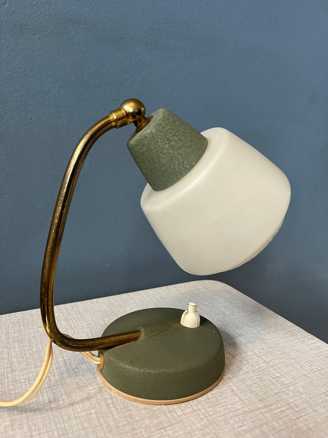 Vintage Mid Century Bedside Table Lamp, 1970s For Sale 3
