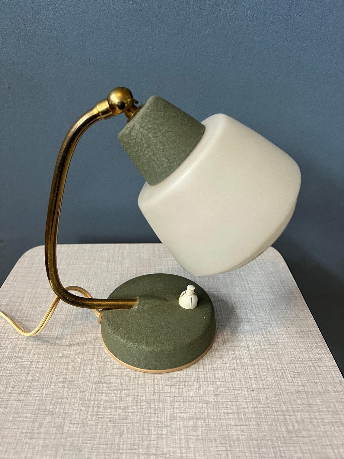 Vintage Mid Century Bedside Table Lamp, 1970s For Sale 4