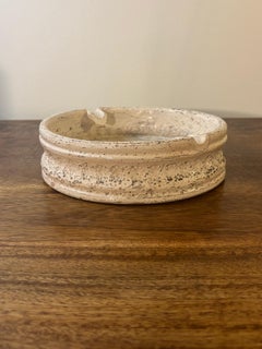 Vintage Mid Century Bitossi Aldo Londi Ashtray Signed Italy
