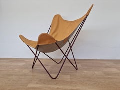 Vintage Midcentury BKF Hardoy Butterfly Chair, 1970s