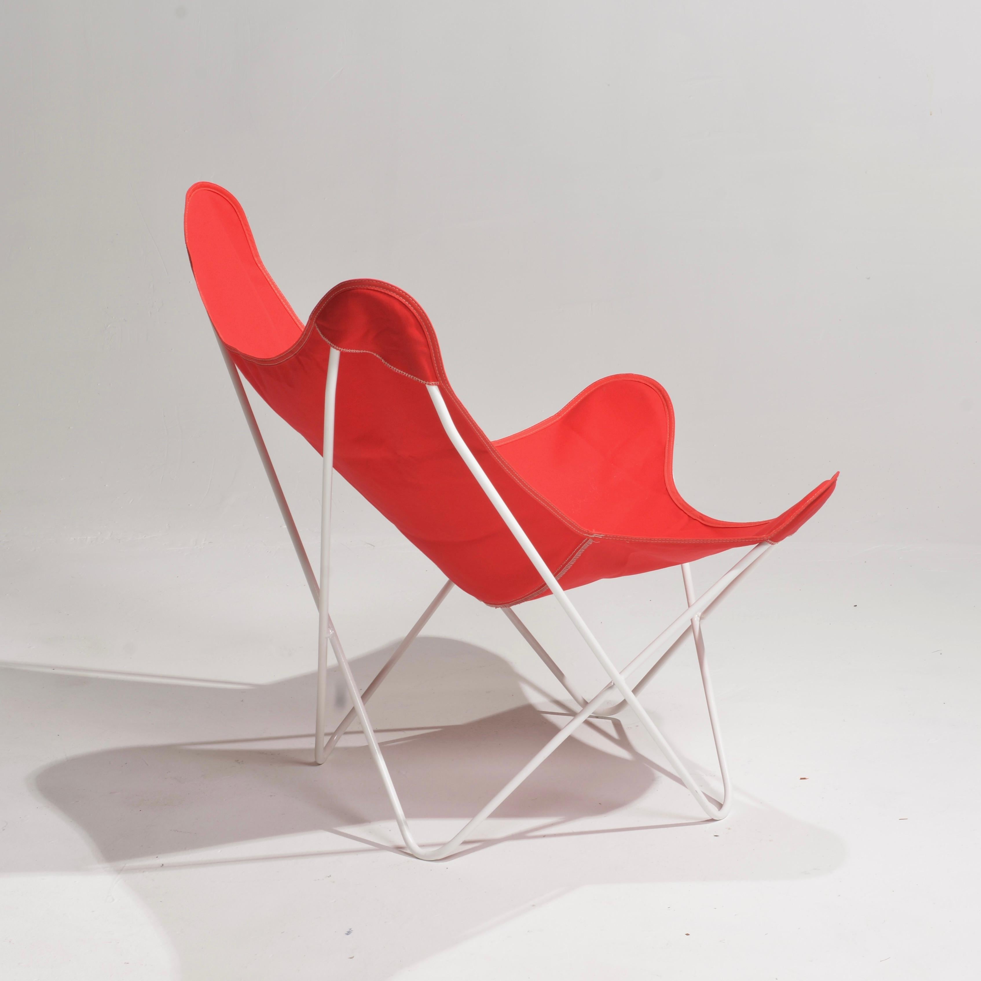 Vintage Mid-Century BKF Hardoy Butterfly Chair for Knoll For Sale 1