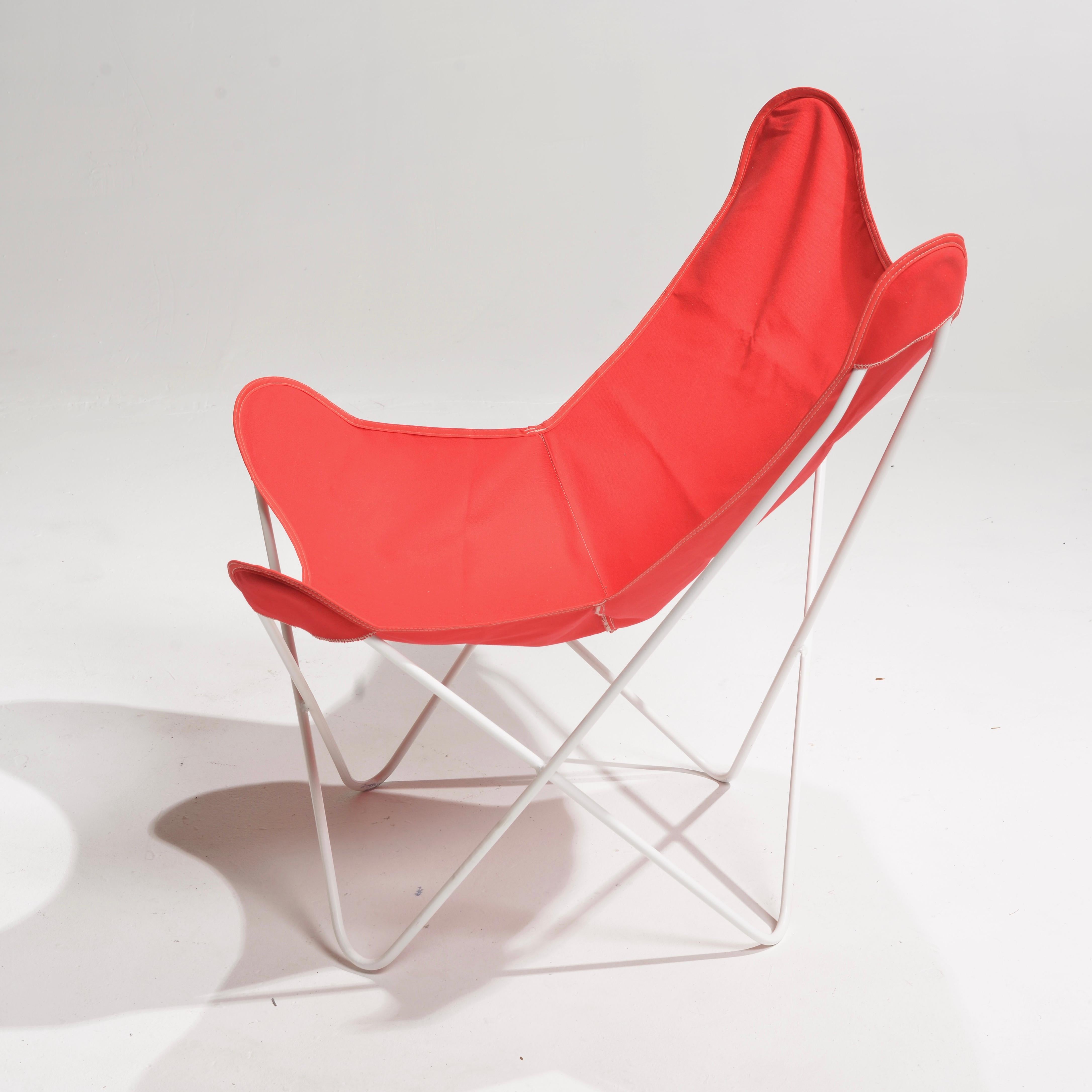 Vintage Mid-Century BKF Hardoy Butterfly Chair for Knoll For Sale 5