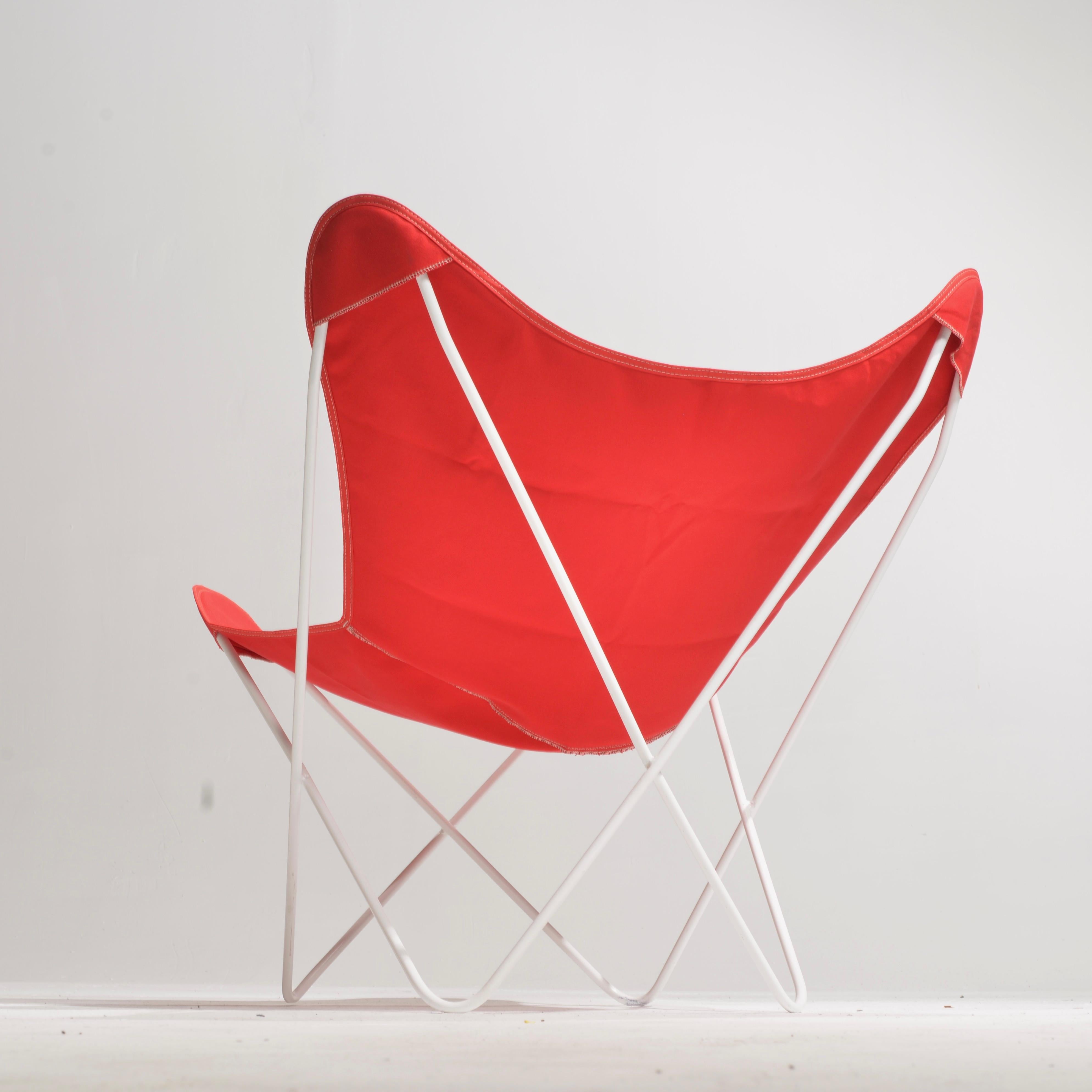 Vintage Mid-Century BKF Hardoy Butterfly Chair for Knoll For Sale 6