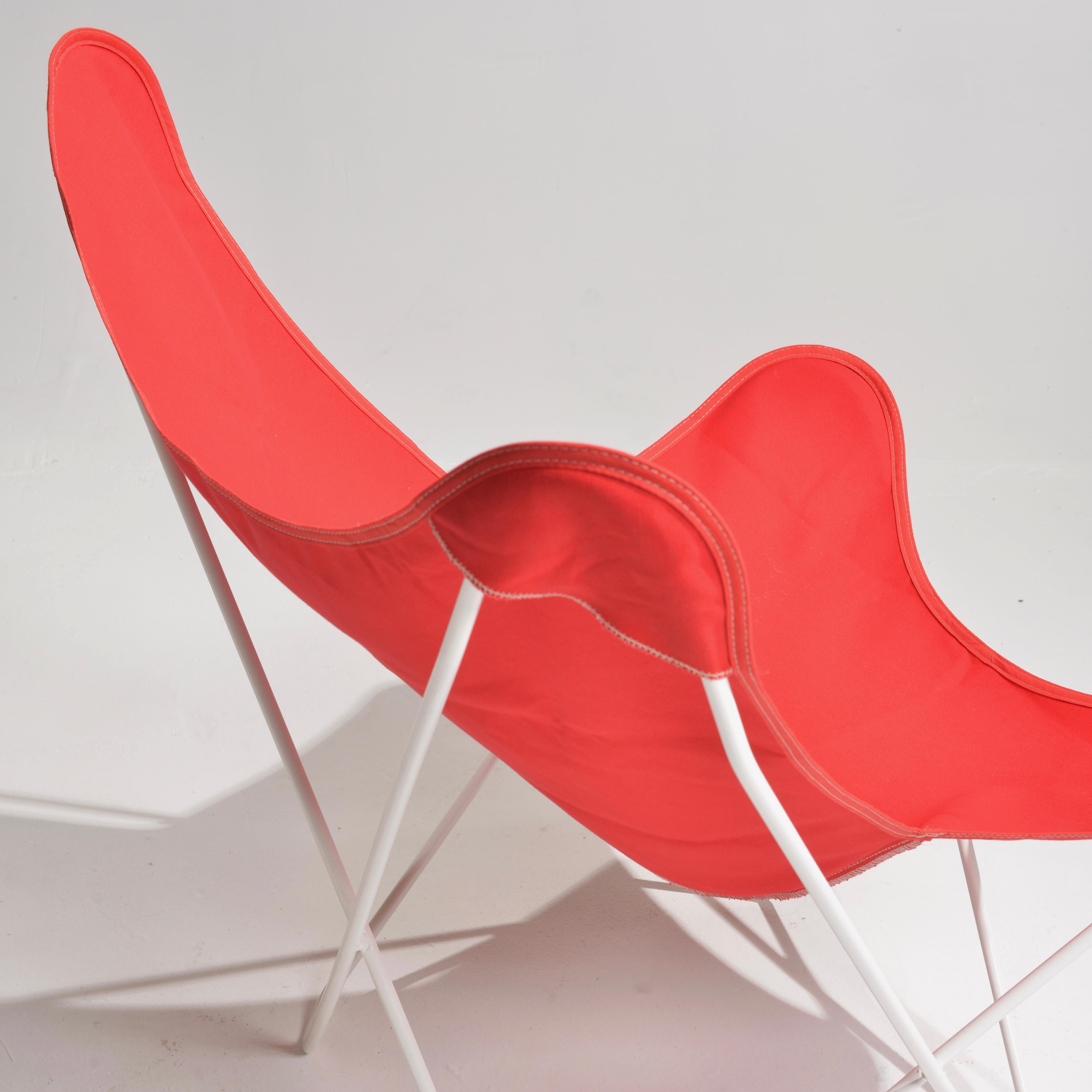 Vintage Mid-Century BKF Hardoy Butterfly Chair for Knoll For Sale 7
