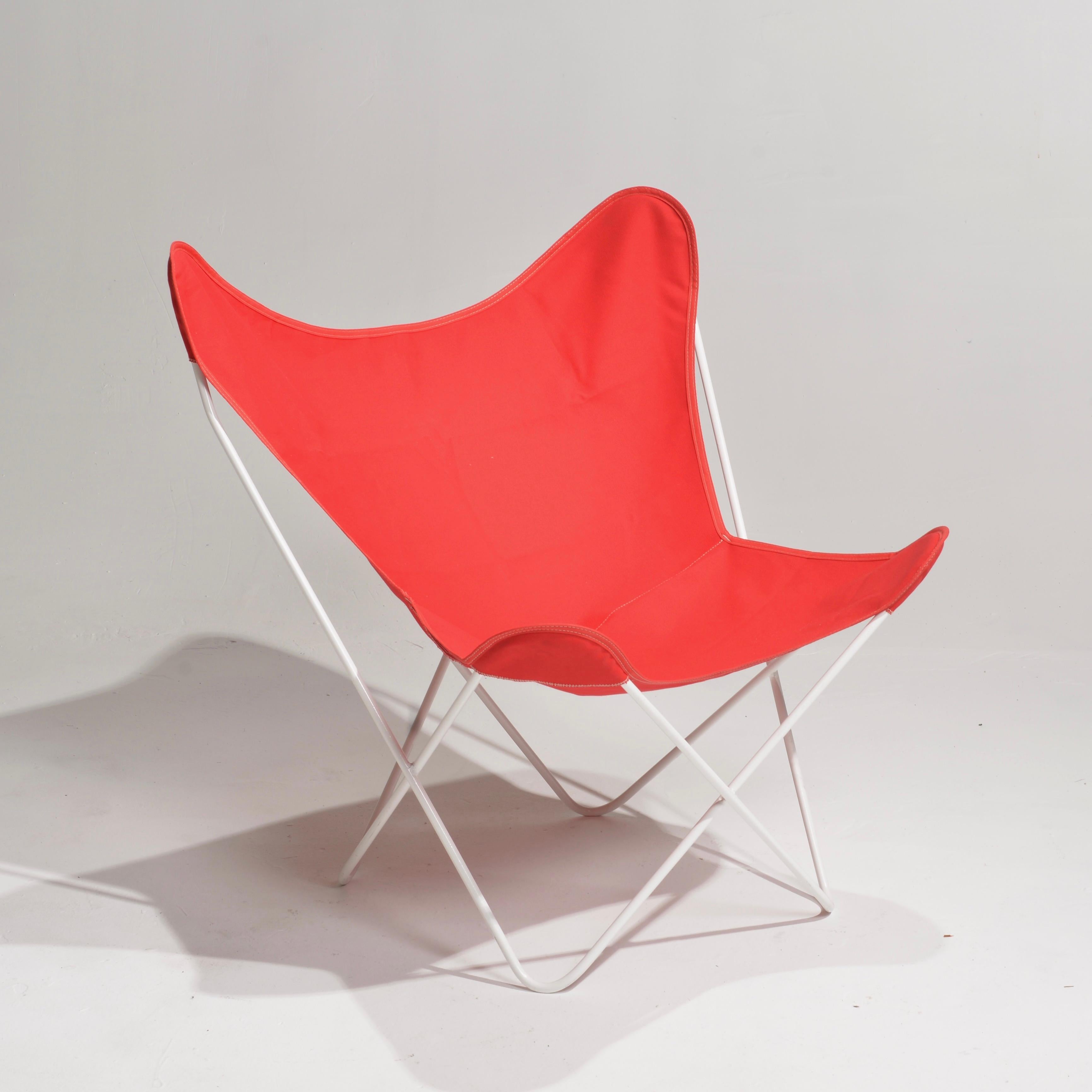 Vintage Mid-Century BKF Hardoy Butterfly Chair for Knoll For Sale 8