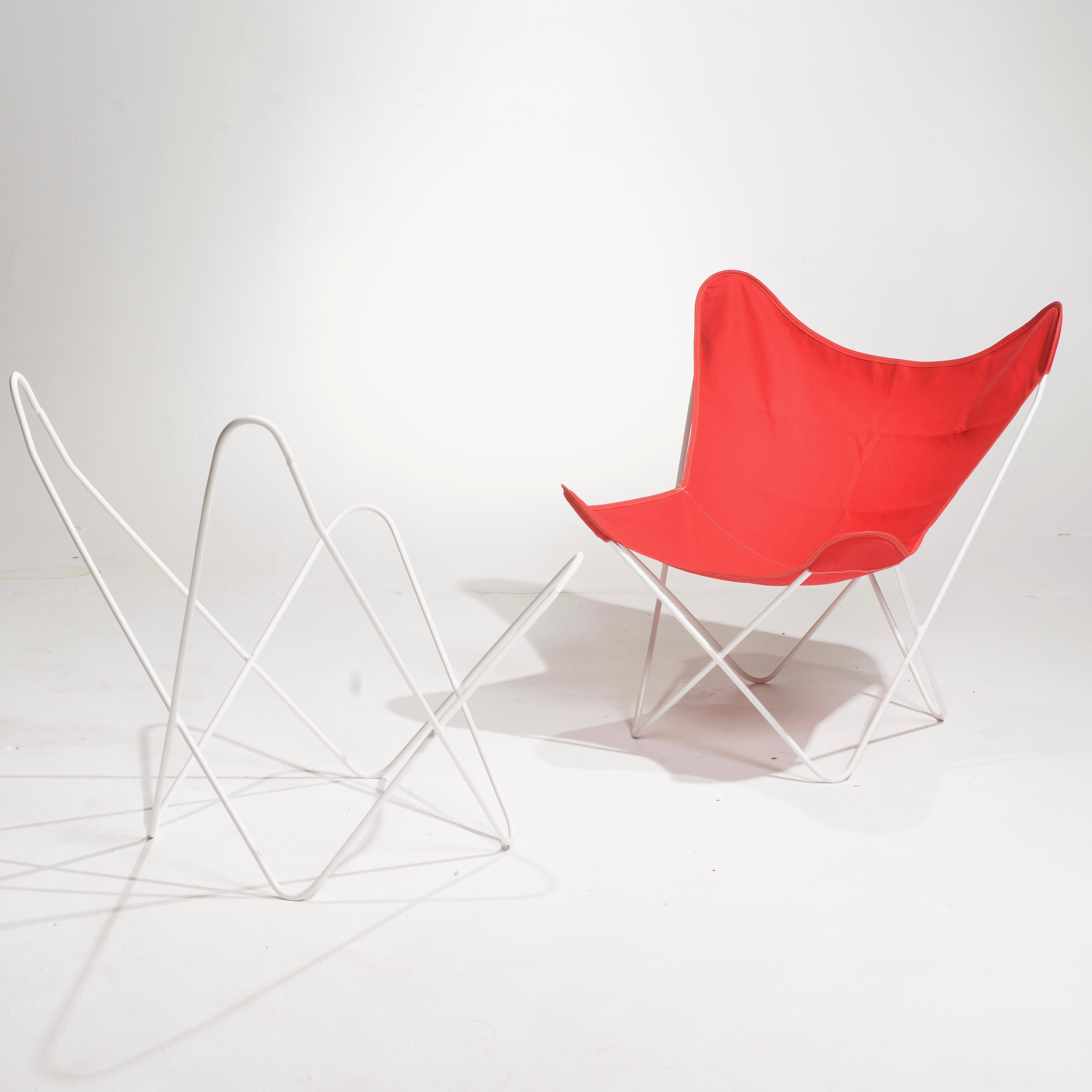 Late 20th Century Vintage Mid-Century BKF Hardoy Butterfly Chair for Knoll For Sale