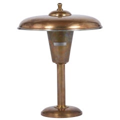 Vintage 1960's Mid-Century Brass Table Lamp