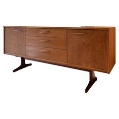 Vintage Mid Century British Teak Sideboard by Frank Guille for Austinsuite