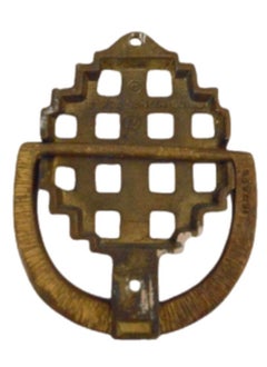 Vintage By Mid Century Modern Brutalist Jerusalem Celtic Cross Irish Door Knocker (battente per porta)