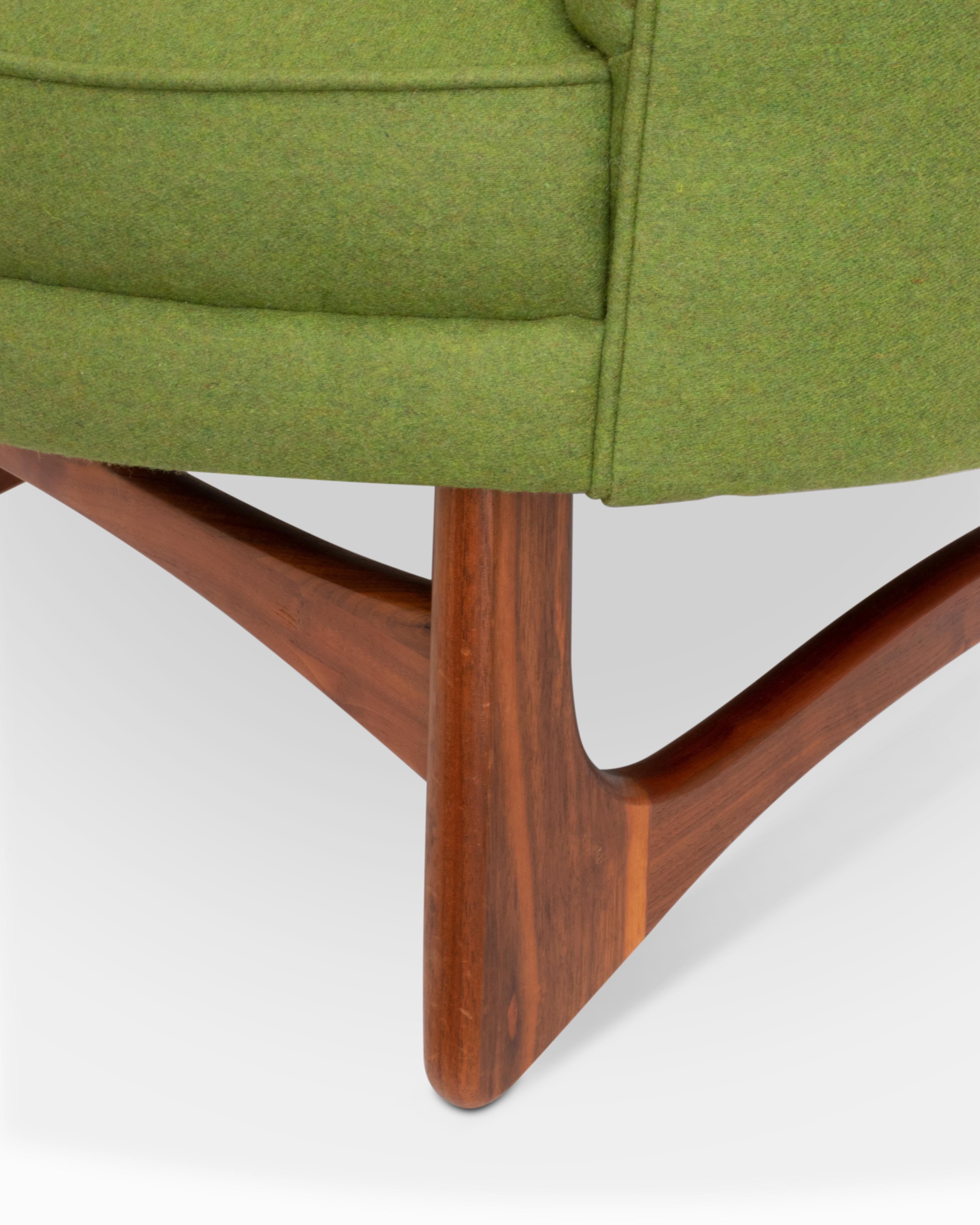 Wool Vintage Mid Century 