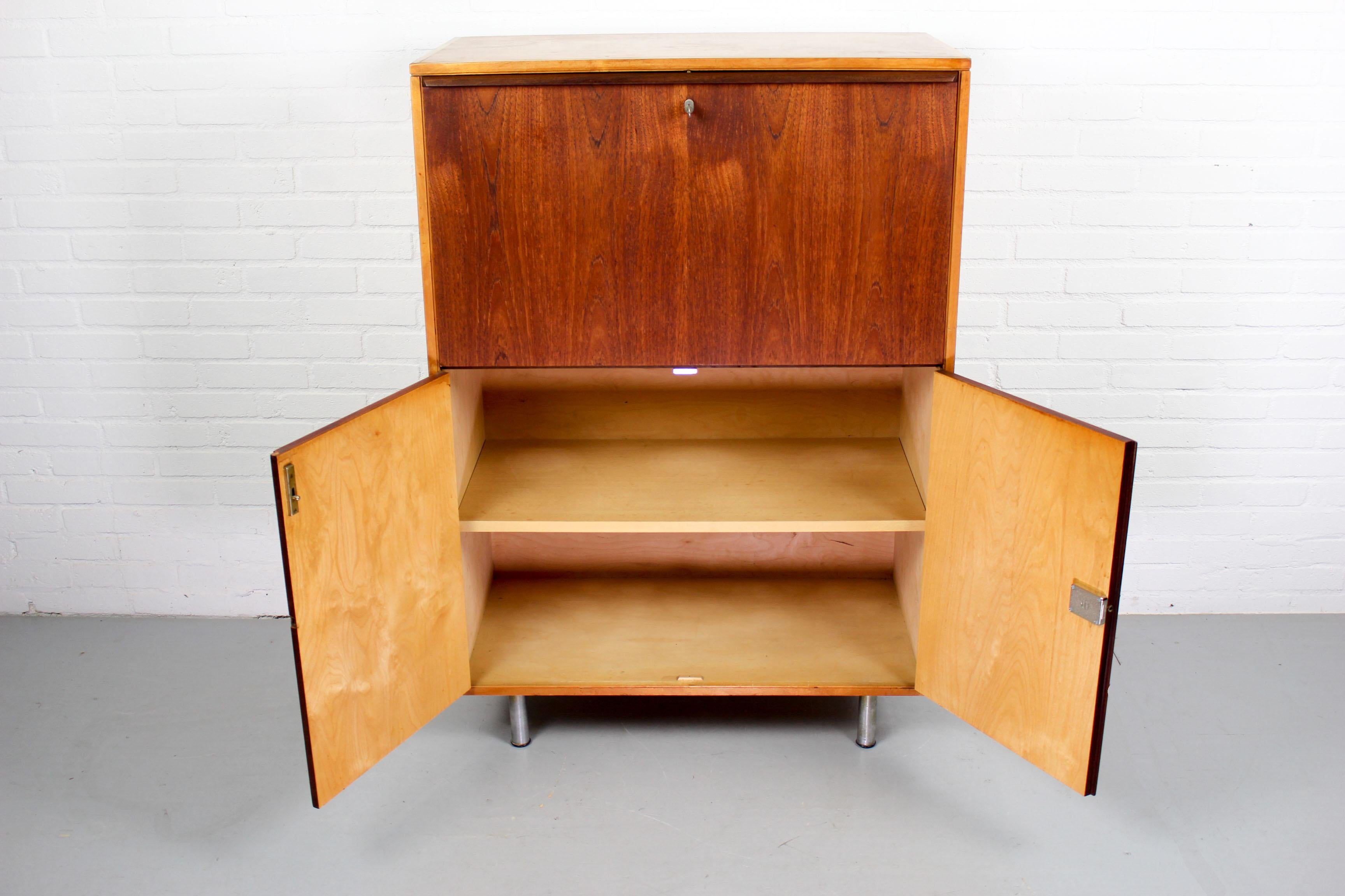 Birch Vintage Midcentury CB07 cabinet by Cees Braakman for Pastoe, 1950s