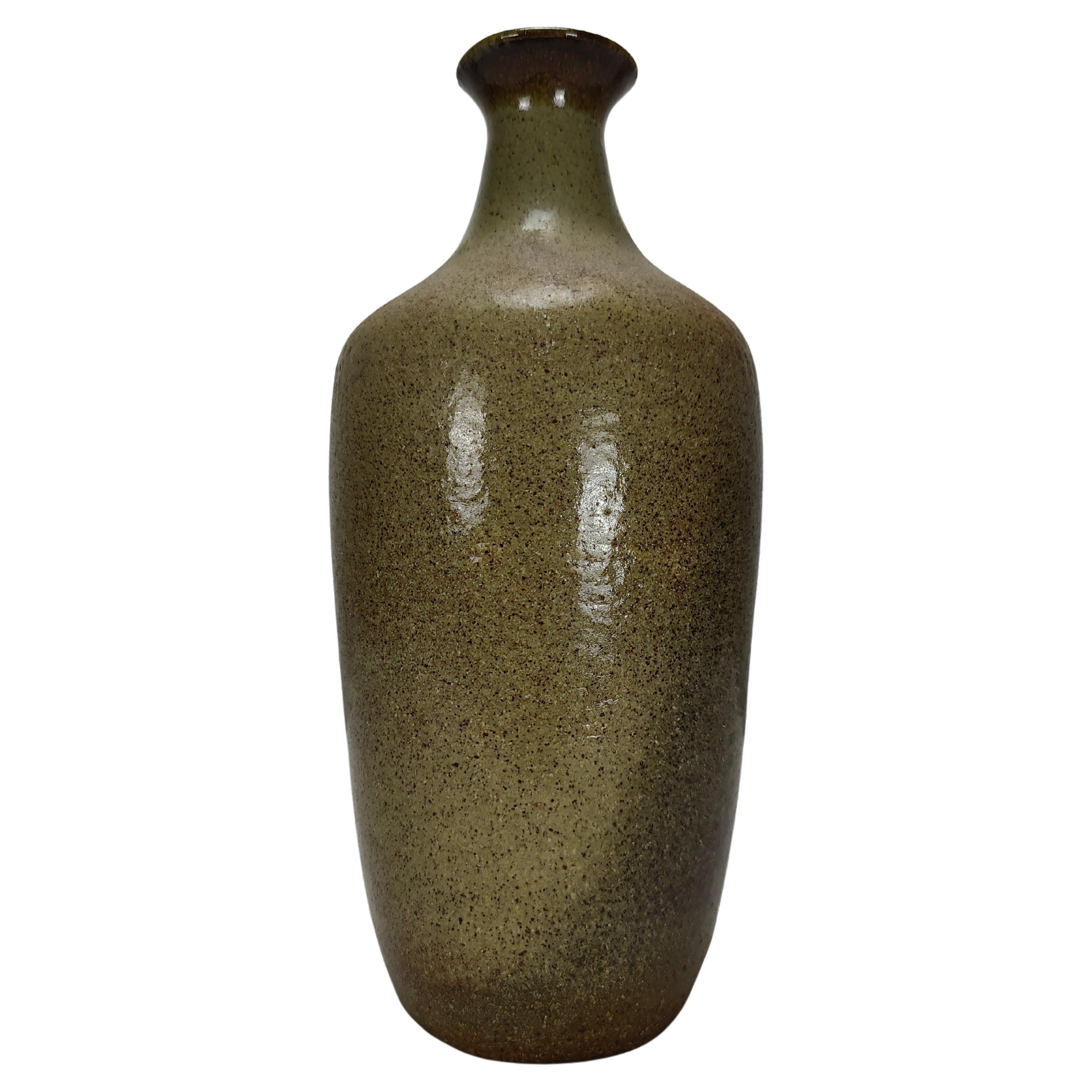 Vintage Midcentury Ceramic Decorative Vase by Maxine Scholts, circa 1970s For Sale