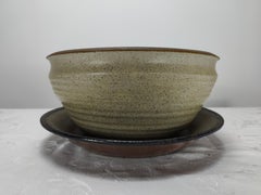 Vintage Midcentury Ceramic Planter by Maxine Scholts, circa 1980s