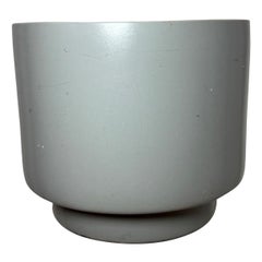 Vintage Mid-Century Ceramic Planter – Styled After Gainey, No Drainage Hole